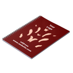 EINFACHE MINIMAL MODERNE MONOGRAM ELEGANT STIL CHI NOTIZBLOCK