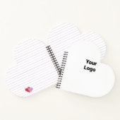 EINFACHE MINIMAL MODERNE MONOGRAM ELEGANT STIL CHI NOTIZBLOCK (Innenseite)