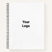 EINFACHE MINIMAL MODERNE MONOGRAM ELEGANT STIL CHI NOTIZBLOCK (Vorderseite)