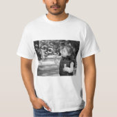 EINFACHE MINIMAL MODERNE MONOGRAM ELEGANT STIL CHI T-Shirt (Vorderseite)