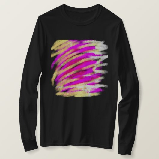 EINFACHE MINIMAL MODERNE MONOGRAM ELEGANT STIL CHI T-Shirt (Design vorne)
