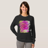 EINFACHE MINIMAL MODERNE MONOGRAM ELEGANT STIL CHI T-Shirt (Vorne ganz)