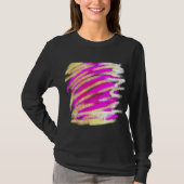 EINFACHE MINIMAL MODERNE MONOGRAM ELEGANT STIL CHI T-Shirt (Vorderseite)