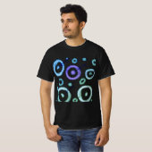 EINFACHE MINIMAL MODERNE MONOGRAM ELEGANT STIL CHI T-Shirt (Vorne ganz)