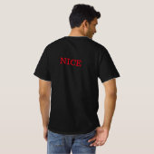 EINFACHE MINIMAL MODERNE MONOGRAM ELEGANT STIL CHI T-Shirt (Schwarz voll)