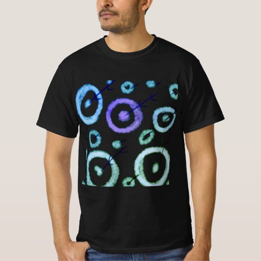 EINFACHE MINIMAL MODERNE MONOGRAM ELEGANT STIL CHI T-Shirt (Vorderseite)