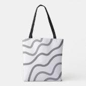 EINFACHE MINIMAL MODERNE MONOGRAM ELEGANT STIL CHI TASCHE (Rückseite)