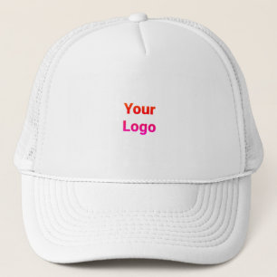 EINFACHE MINIMAL MODERNE MONOGRAM ELEGANT STIL CHI TRUCKERKAPPE