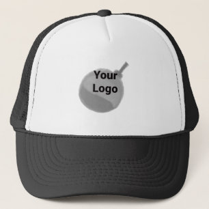 EINFACHE MINIMAL MODERNE MONOGRAM ELEGANT STIL CHI TRUCKERKAPPE
