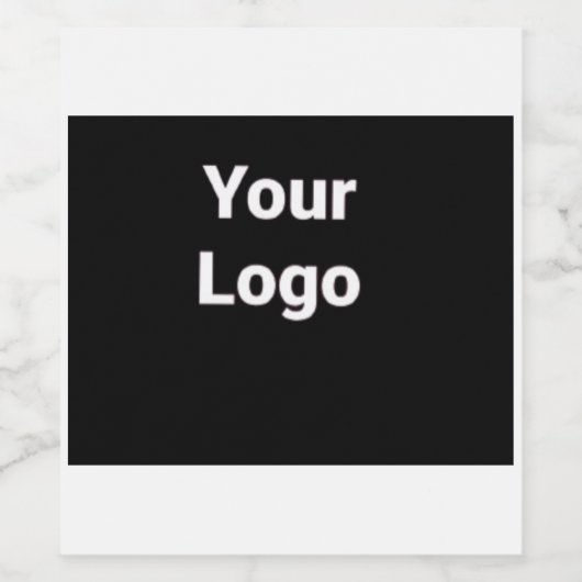 EINFACHE MINIMAL MODERNE MONOGRAM ELEGANT STIL CHI WEINETIKETT (Einzelnes Label)