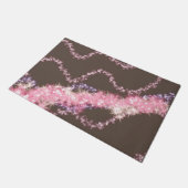 EINFACHE MINIMAL MODERNE MONOGRAM ELEGANTE STILTAS FUßMATTE (Schrägansicht)