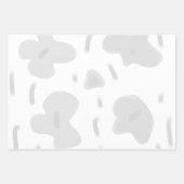 EINFACHE MINIMAL MODERNE MONOGRAM ELEGANTE STILTAS GESCHENKPAPIER SET (Vorderseite 3)