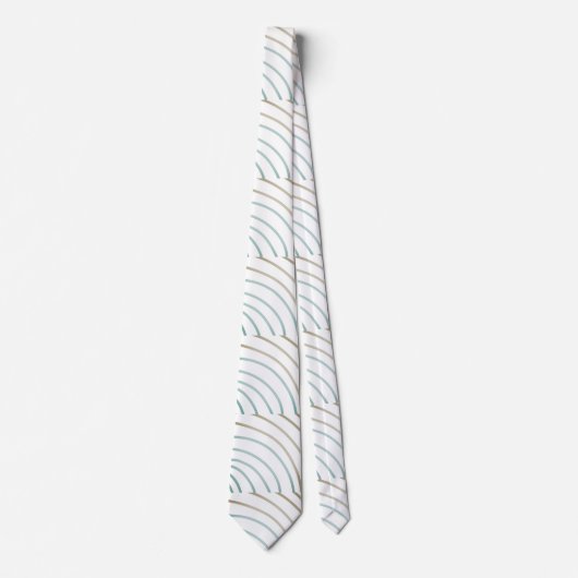 EINFACHE MINIMAL MODERNE MONOGRAM ELEGANTE STILTAS KRAWATTE (Vorderseite)