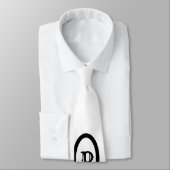 EINFACHE MINIMAL MODERNE MONOGRAM ELEGANTE STILTAS KRAWATTE (Gebunden)