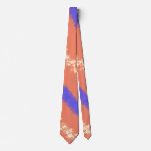EINFACHE MINIMAL MODERNE MONOGRAM ELEGANTE STILTAS KRAWATTE (Vorderseite)