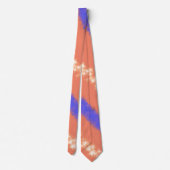 EINFACHE MINIMAL MODERNE MONOGRAM ELEGANTE STILTAS KRAWATTE (Rückseite)