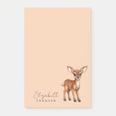 Einfache Minimal Niedlich Girly Post-it Klebezettel (Vorderseite)