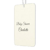 EINFACHE MINIMAL.SÜSSE HINZUFÜGEN NAME BABY Baby D Autolufterfrischer (Links)