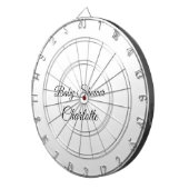 EINFACHE MINIMAL.SÜSSE HINZUFÜGEN NAME BABY Baby D Dartscheibe (Vorderseite rechts)