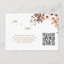 Einfache Minimal-Umschlagkarte Begleitkarte