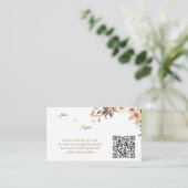 Einfache Minimal-Umschlagkarte Begleitkarte (Stehend Vorderseite)