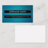 Einfache Minimal | Unternehmen Visitenkarte (Vorne/Hinten)