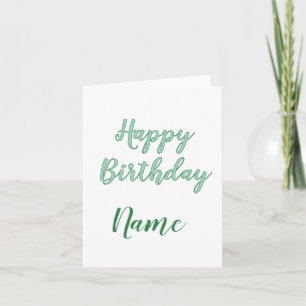 einfache minimale Alles Gute zum Geburtstag füge D Einladung