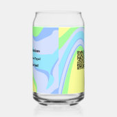 Einfache minimale Barcode Spenden venmo paypal Dosenglas (Links)