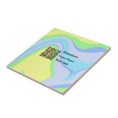 Einfache minimale Barcode Spenden venmo paypal Fliese (Seite)