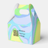 Einfache minimale Barcode Spenden venmo paypal Geschenkschachtel (Vorderseite)