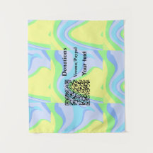 Einfache minimale Barcode Spenden venmo paypal