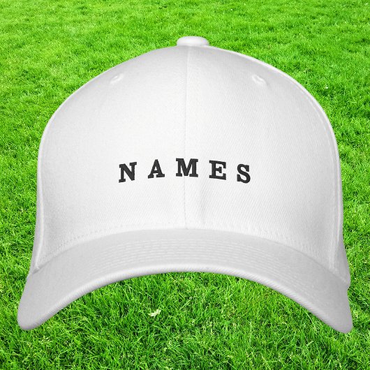 Einfache minimale Benutzerdefiniert Fügen Sie Ihre Bestickte Baseballkappe
