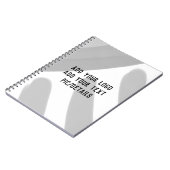 einfache minimale benutzerdefinierte fügen Sie Ihr Notizblock (Linke Seite)