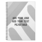 einfache minimale benutzerdefinierte fügen Sie Ihr Notizblock (Vorderseite)