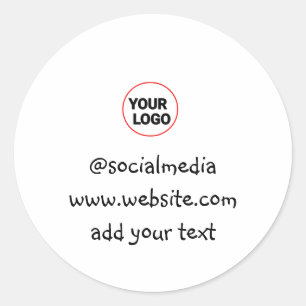 einfache minimale benutzerdefinierte fügen Sie Ihr Runder Aufkleber