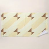 einfache minimale benutzerdefinierte fügen Sie Ihr Strandtuch (Vorderseite)