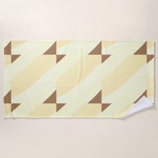 einfache minimale benutzerdefinierte fügen Sie Ihr Strandtuch (Vorderseite)