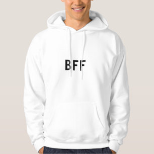 Einfache minimale BESTE FREUNDIN beste Freunde Fam Hoodie