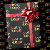 Einfache minimale, elegante Logo für das Unternehm Geschenkpapier