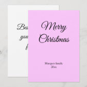 Einfache minimale Eleganz, fügen Sie Ihren Text We (Vorne/Hinten)