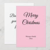 Einfache minimale Eleganz, fügen Sie Ihren Text We (Vorne/Hinten)