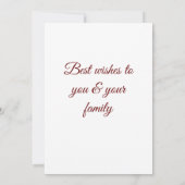 Einfache minimale Eleganz, fügen Sie Ihren Text We (Rückseite)