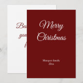 Einfache minimale Eleganz, fügen Sie Ihren Text We (Vorne/Hinten)