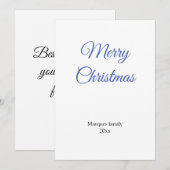 Einfache minimale Eleganz, fügen Sie Ihren Text We (Vorne/Hinten)