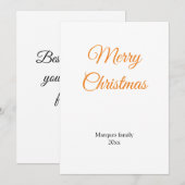 Einfache minimale Eleganz, fügen Sie Ihren Text We (Vorne/Hinten)