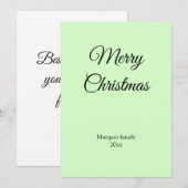 Einfache minimale Eleganz, fügen Sie Ihren Text We (Vorne/Hinten)