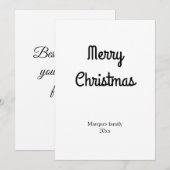 Einfache minimale Eleganz, fügen Sie Ihren Text We (Vorne/Hinten)