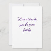 Einfache minimale Eleganz, fügen Sie Ihren Text We (Rückseite)