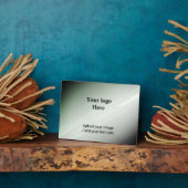 Einfache minimale Eleganz, um das Logo-Bild Ihres  Fotoplatte (Seite)