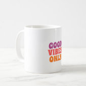 Einfache minimale farbenfrohe abstrakte Fügen Sie  Kaffeetasse (Vorderseite Links)